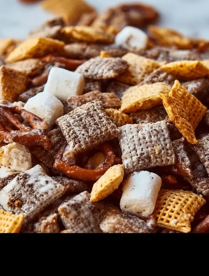 Campfire Snack Mix in a bowl ready for a cozy gathering