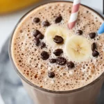 Energizing coffee smoothie recipe with fresh ingredients