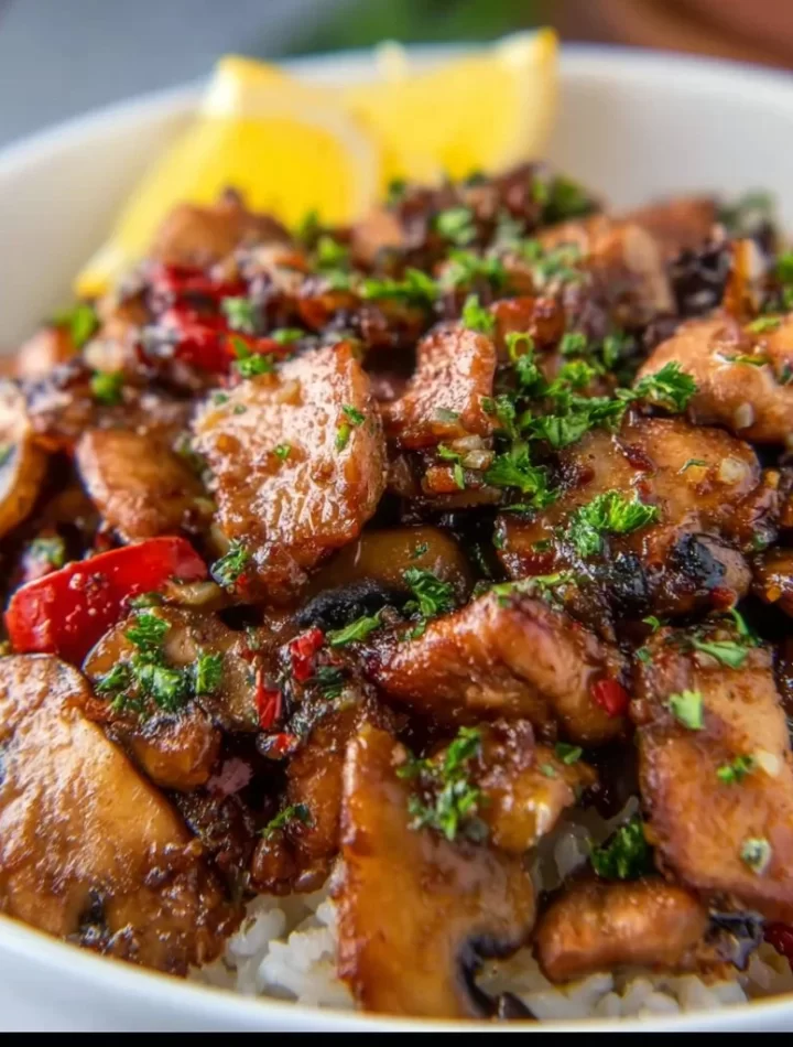 Delicious Hibachi Chicken served with vegetables and rice