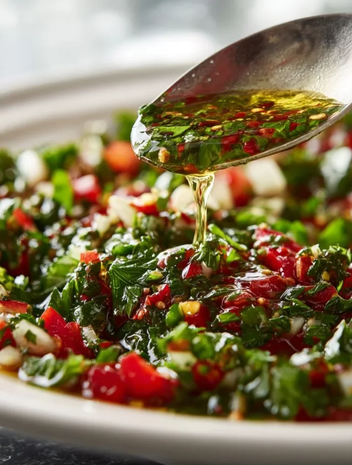 Delicious Lebanese salad dressing showcasing vibrant ingredients and flavors