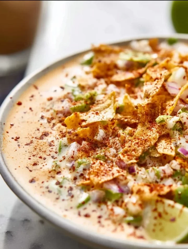 Bottle of southwest dressing on a wooden table with fresh vegetables