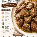 Delicious Garlic Butter Steak Bites served in a skillet.