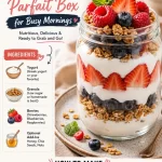 Meal-Prep Fruit & Yogurt Parfait Box for healthy breakfast options
