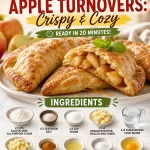 Delicious gluten-free apple turnovers on a plate, crispy and ready to enjoy.