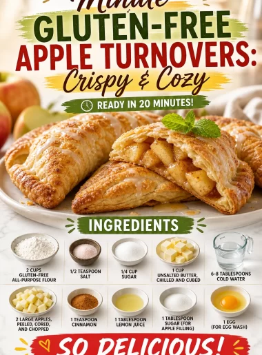 Delicious gluten-free apple turnovers on a plate, crispy and ready to enjoy.