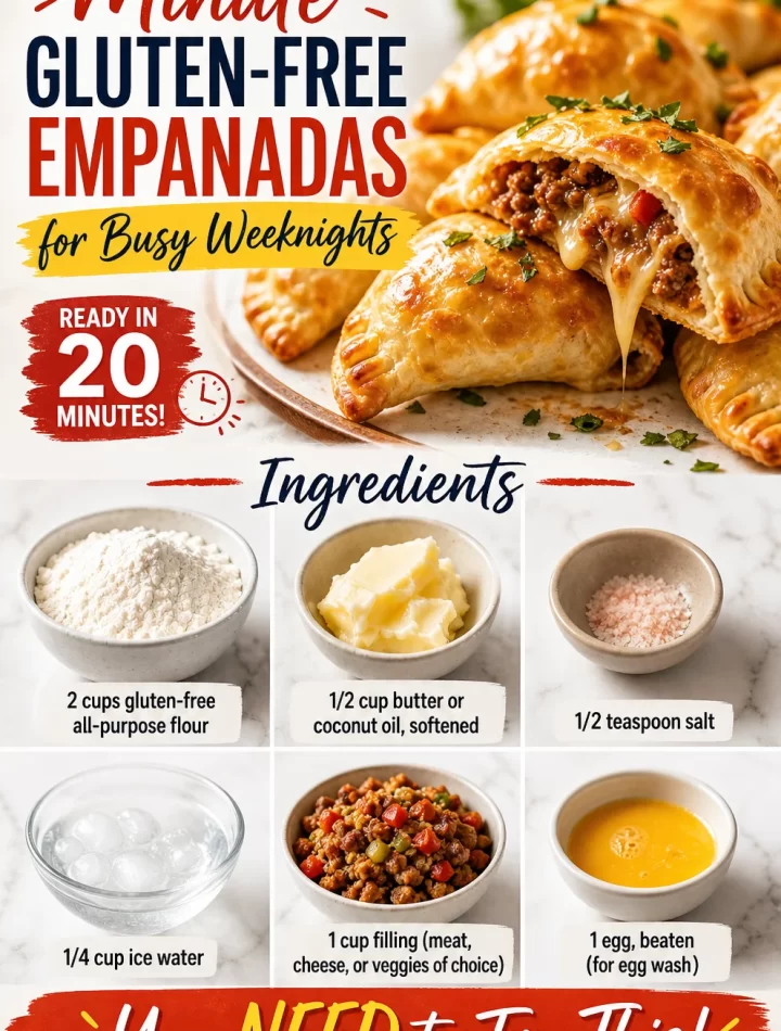 Delicious gluten-free empanadas ready in minutes for busy weeknights