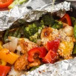 One-Pan Teriyaki Chicken Foil Packets ready to serve in 25 minutes.
