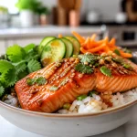 Delicious weekly meal plan featuring easy recipes for a variety of meals.
