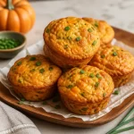 Savory pumpkin breakfast muffins ready for meal prep and a healthy start