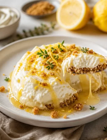 High-Protein Deconstructed Lemon Tart for easy weeknight dessert