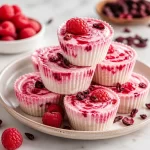 High-protein raspberry hibiscus cups for a quick and healthy snack