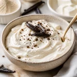 Creamy Tonka Bean Vanilla Fluff ingredient for protein recipes and desserts