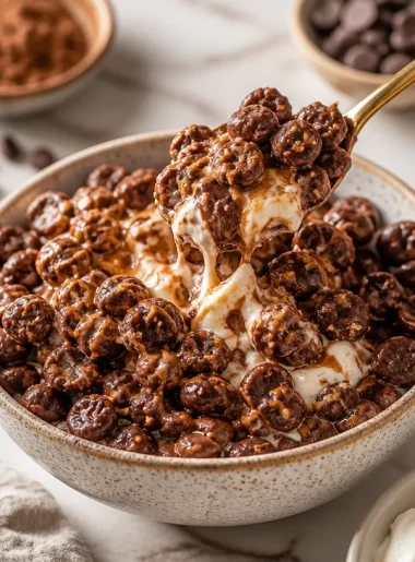 Minute Protein Espresso Chocolate Pebbles snack for quick energy and flavor