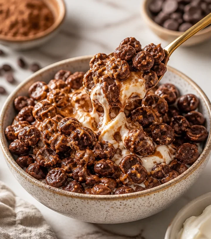 Minute Protein Espresso Chocolate Pebbles snack for quick energy and flavor