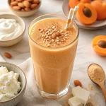 Protein-packed apricot almond smoothie ready in 5 minutes