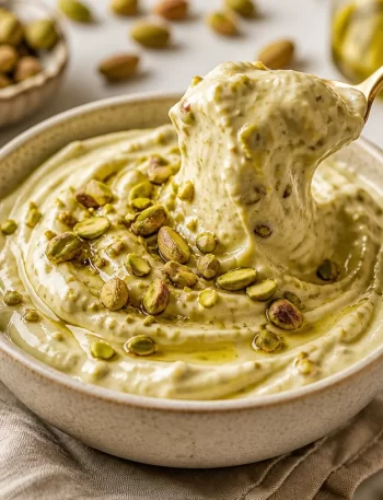 Protein Pistachio Cream with Olive Oil - a healthy and tasty protein spread
